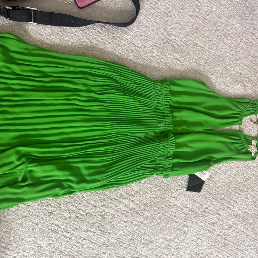 MICHAEL Michael Kors - Pleated georgette dress